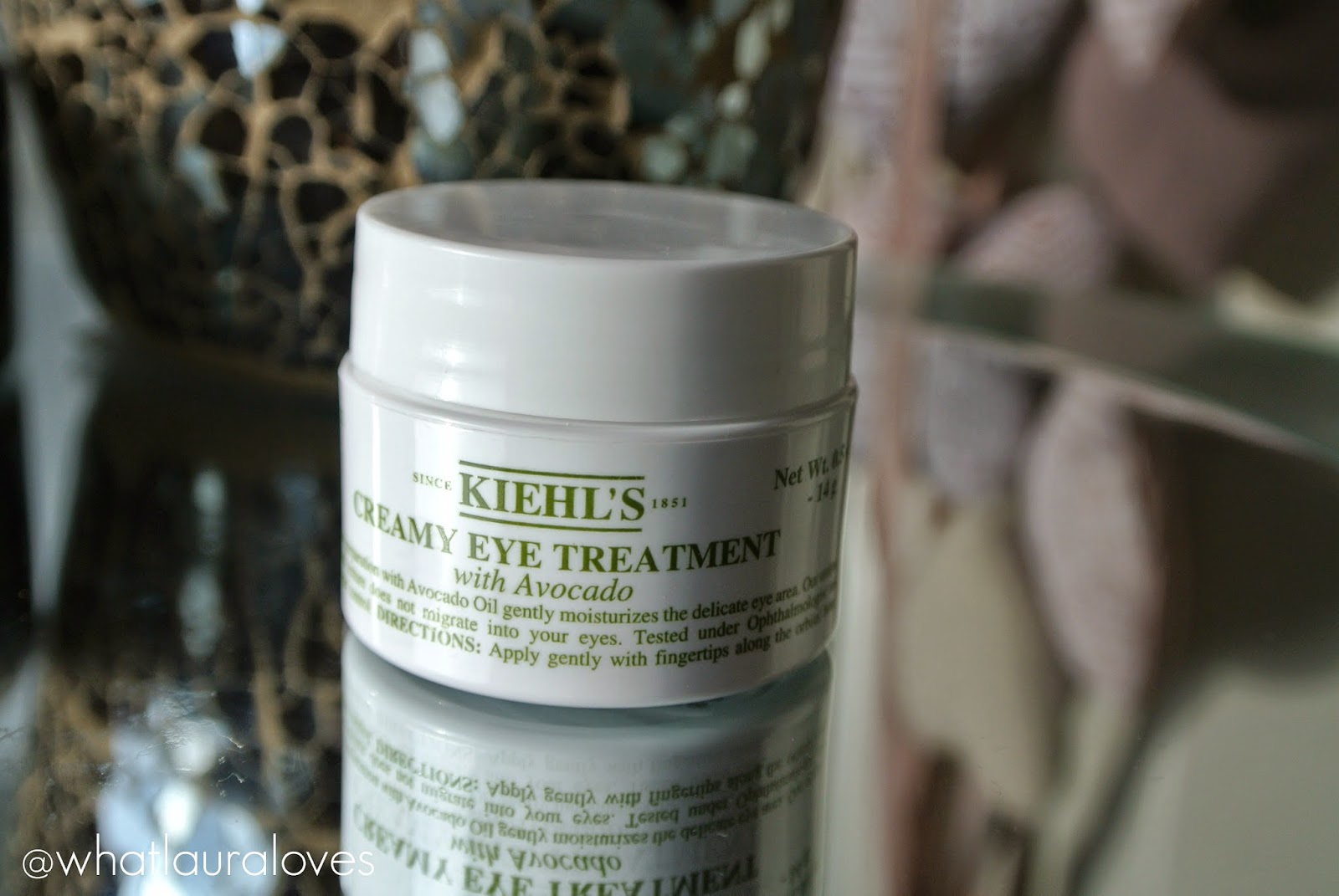 Kiehls Creamy Eye Treatment with Avocado Review What Laura Loves