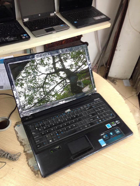 Bán laptop cũ Asus A52JC, laptop cu core i7 Ram 4G card rời 1G giá 5,8 triệu máy đẹp 95