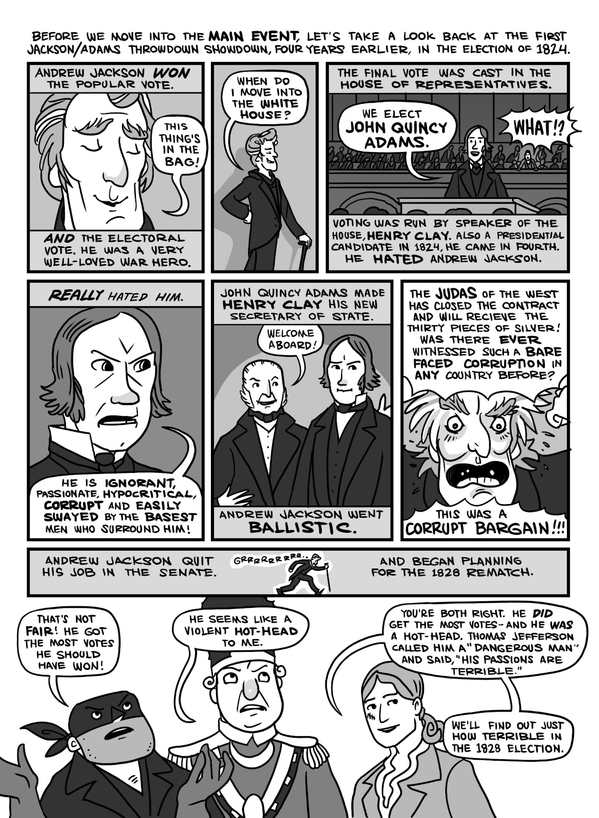 space station nathan the 1828 election throwdown showdown part 2 elections of 1824 and 1828