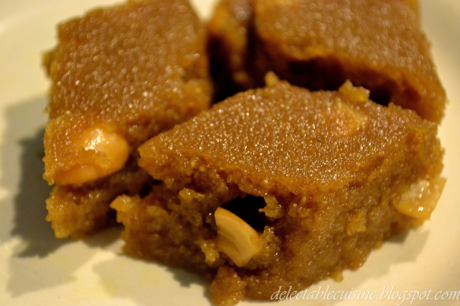 DELECTABLE CUISINE Rava Kesari with Jaggery