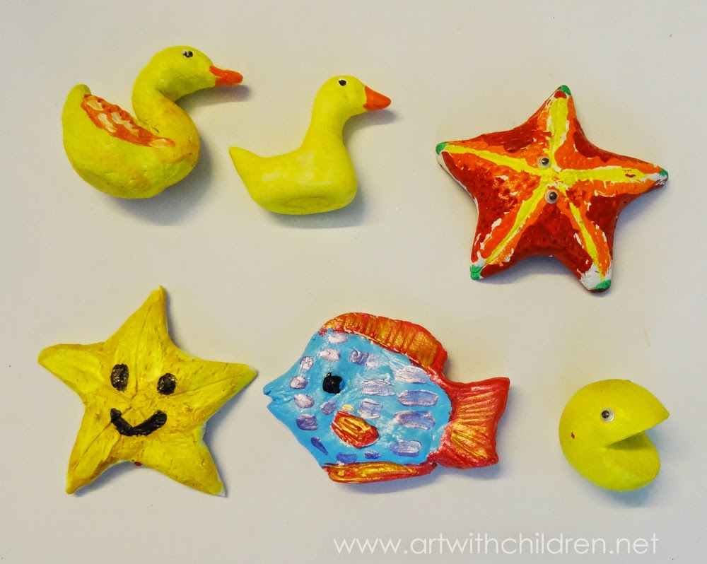Clay Art Crafts for Kids, Air Dry Clay Crafts