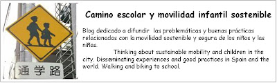 Camino escolar y movilidad infantil sostenible