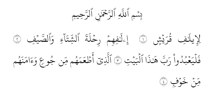 Keutamaan Surat Al Quraisy Mukjizat Alquran