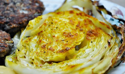  Oven roasted cabbage
