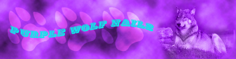 Purple Wolf Nails