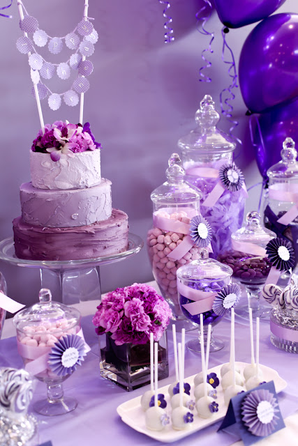 Little Big Company | The Blog: Purple Themed Party by The Velvet Lily