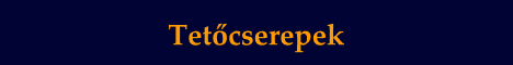Tetőcserépblog