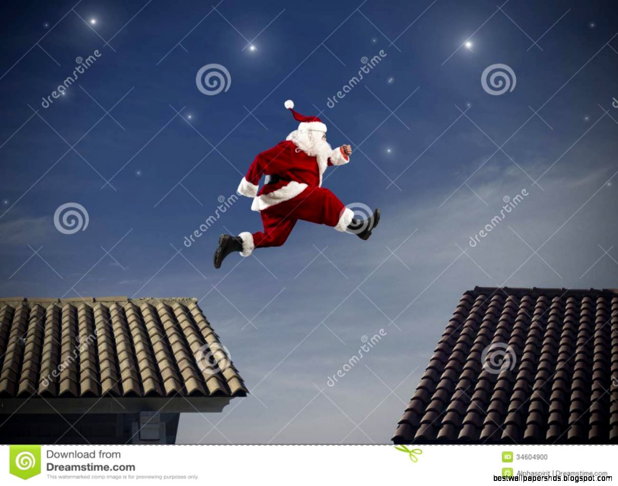 Santa Claus Jump Stock Photo Image 34604900 Santa Claus Jump Stock Photo Image 34604900
