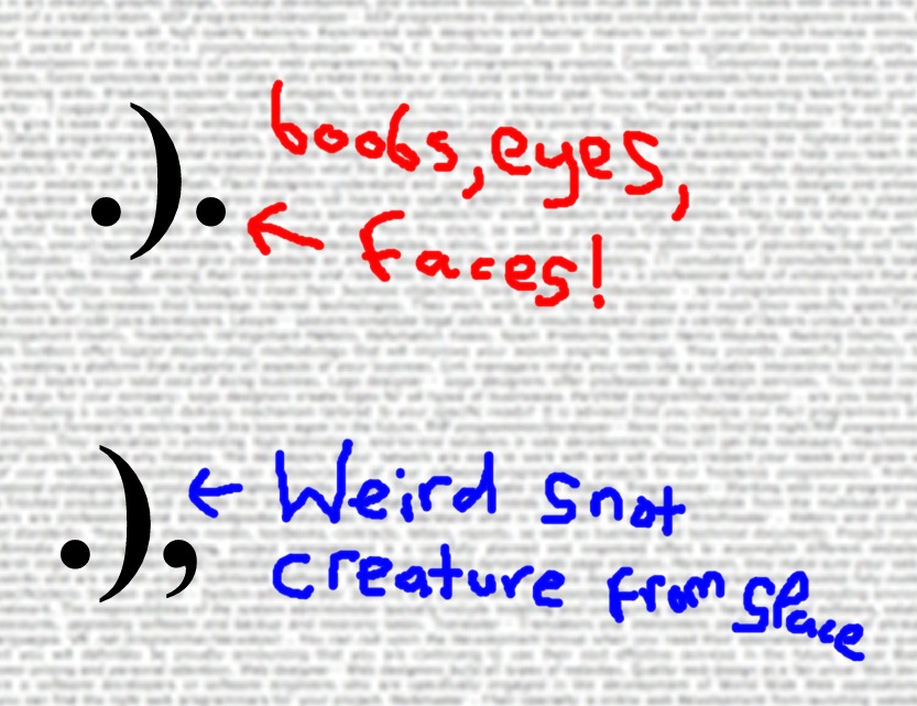 Bad Article Brackets etcetera, full stop.