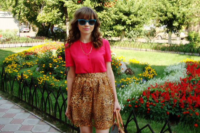LIVE 2013, Outfit, Handmade, Blouse, Skirt, Nucelle, Bag, Вестфалика, Shoes, Ray-Ban, Sunglasses