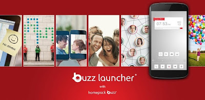 Create your own homescreen with this new Buzz Launcher for Android devices