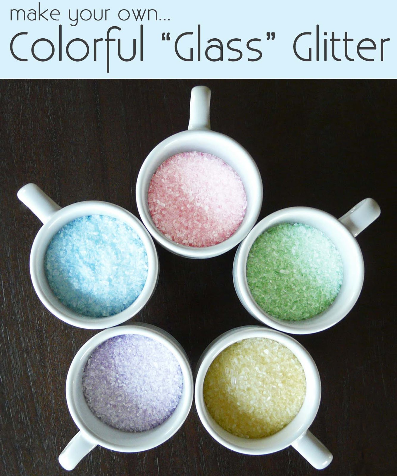 [Make] Colorful "Crushed Glass" Glitter