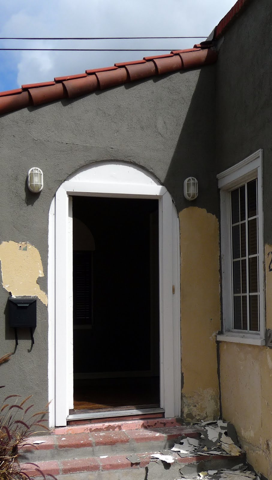 Teapots and Polka Dots Funny Looking House "Befores" and "Afters"