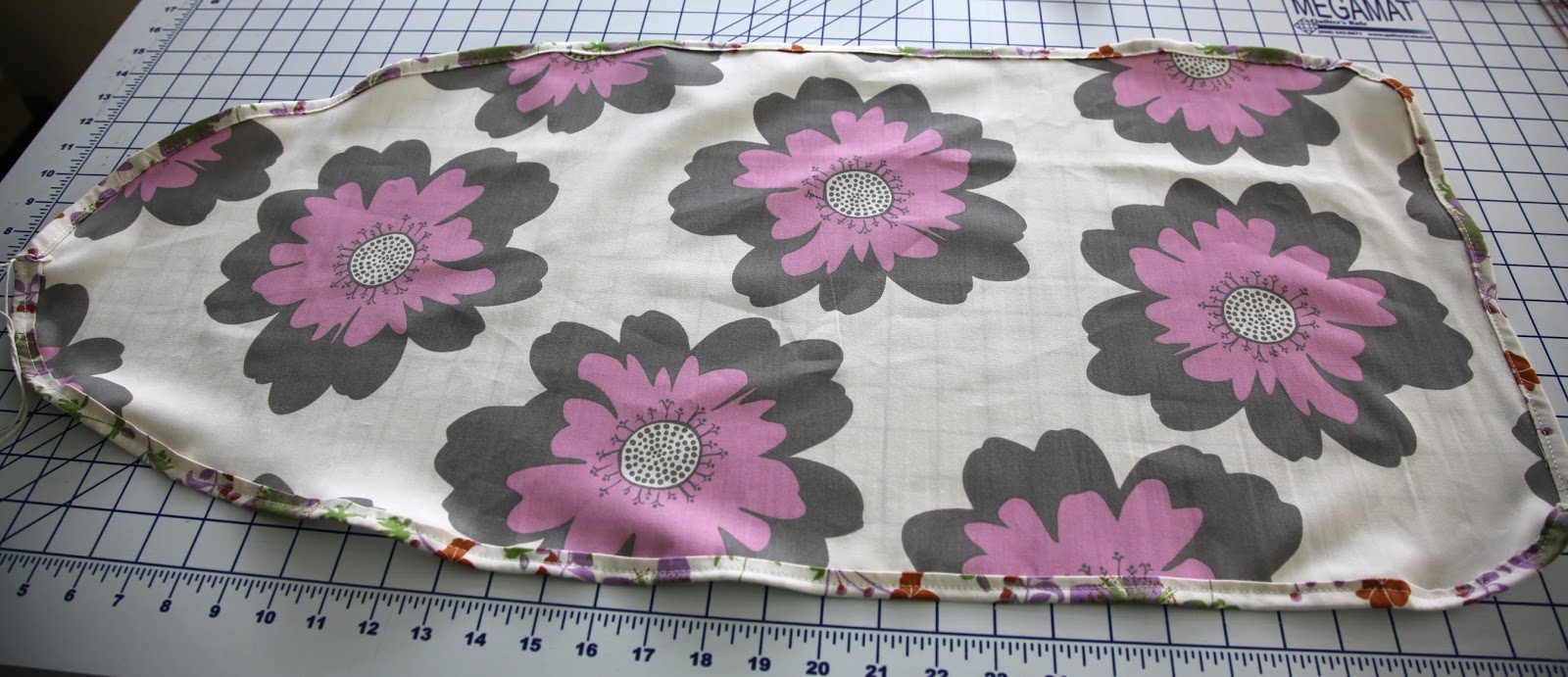 Green Bag Lady Mini Ironing Board Cover Tutorial