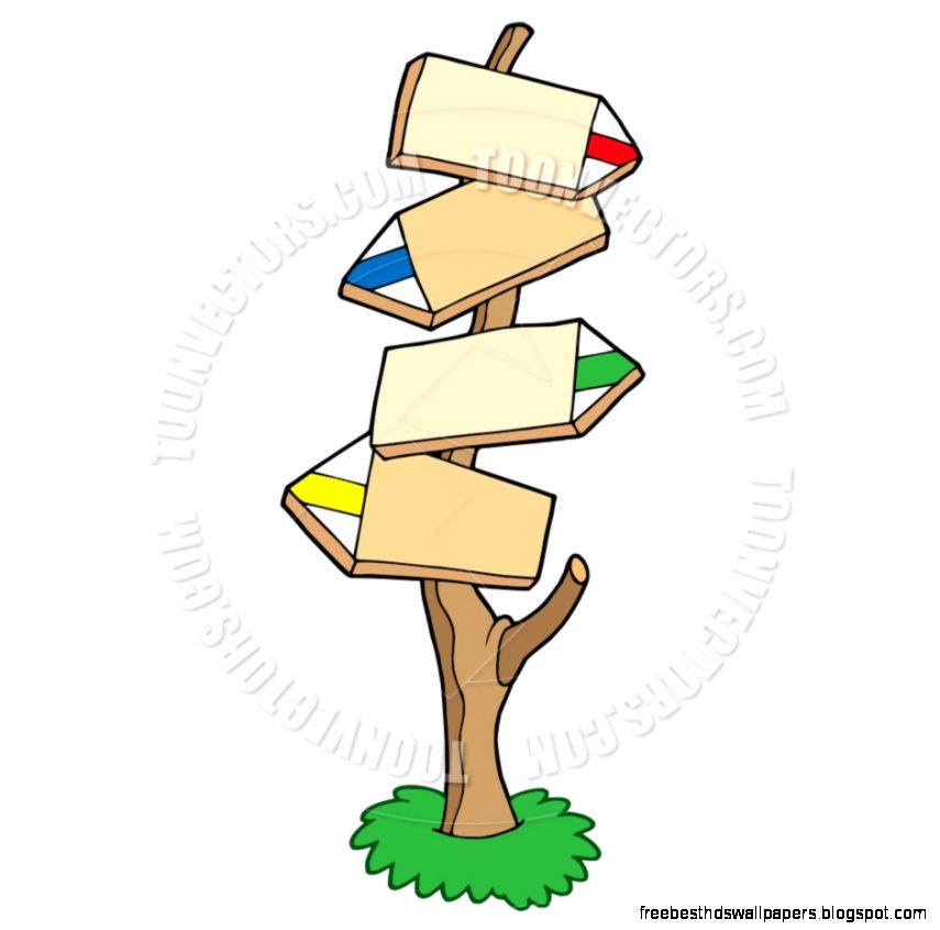 Cartoon Tourist Direction Signs on Tree by clairev Toon Vectors Cartoon Tourist Direction Signs on Tree by clairev Toon Vectors