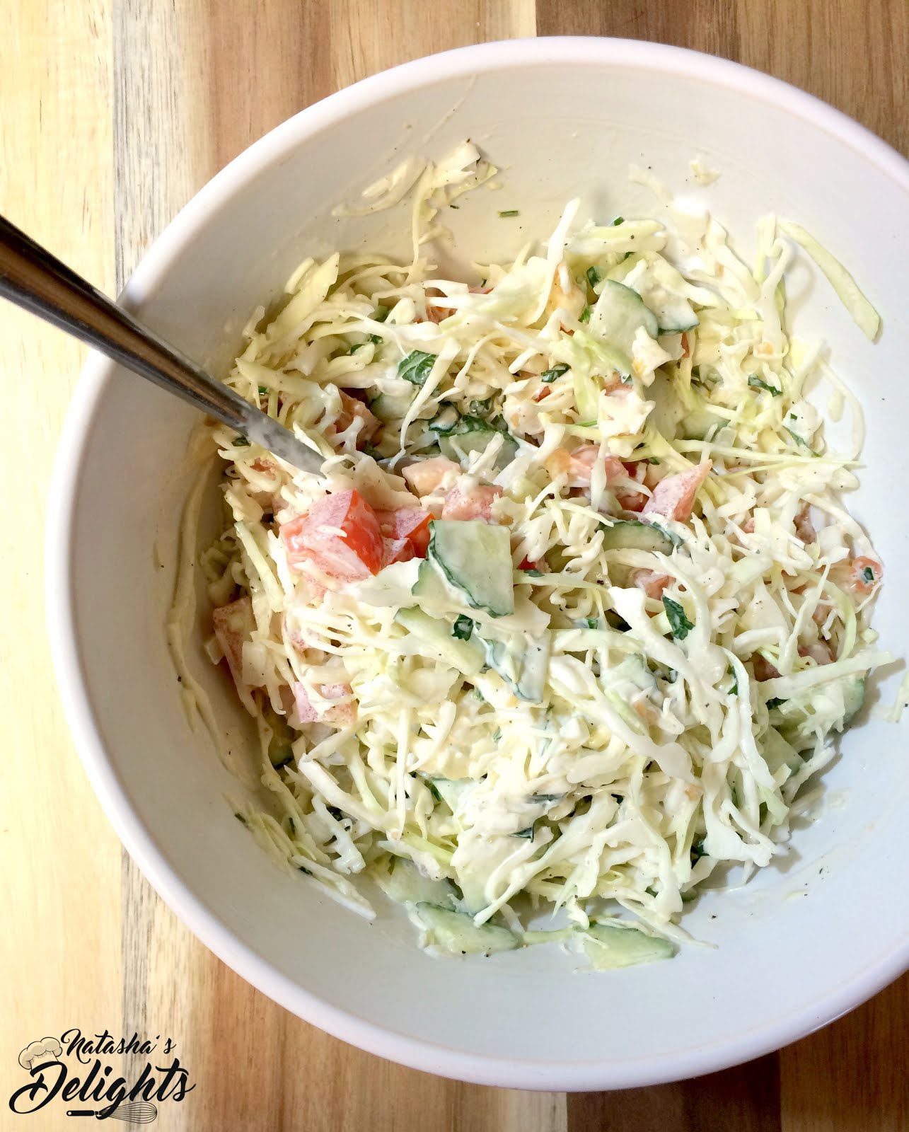 Refreshing Creamy Cabbage Salad