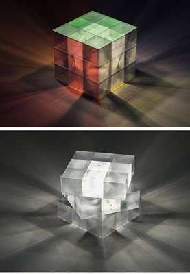 Unique Works Inspired by a Rubik