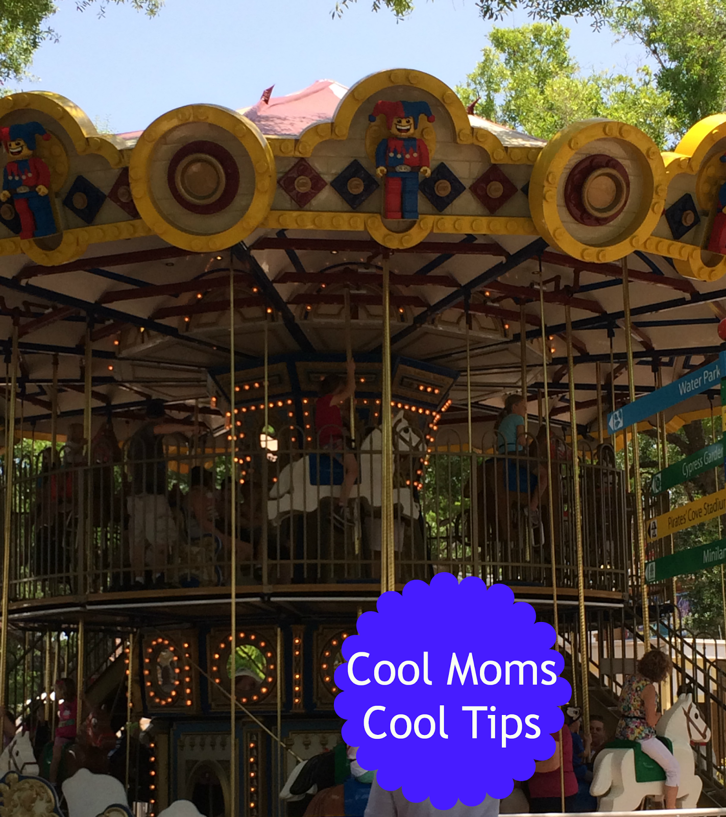 cool moms cool tips travel to legoland carousel