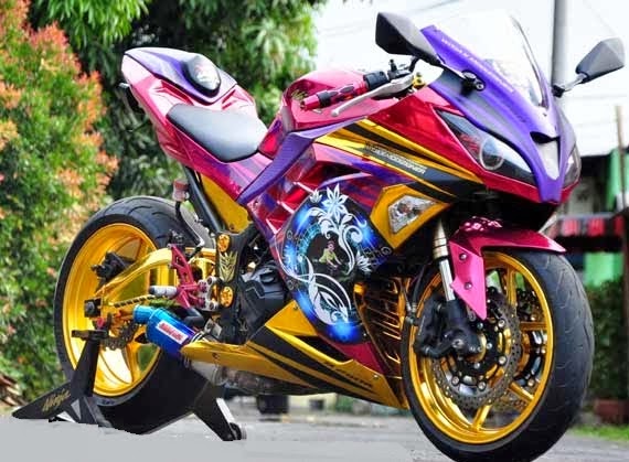 Modifikasi Fairing Ninja 150rr 2014