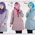 Model Baju Atasan Muslim Modern Florania Tunic Rosella