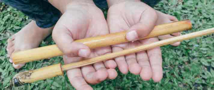 Ayo Pakai Ide: Mainan Tradisional Indonesia Berbahan Dasar Bambu