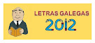 LETRAS GALEGAS   2012