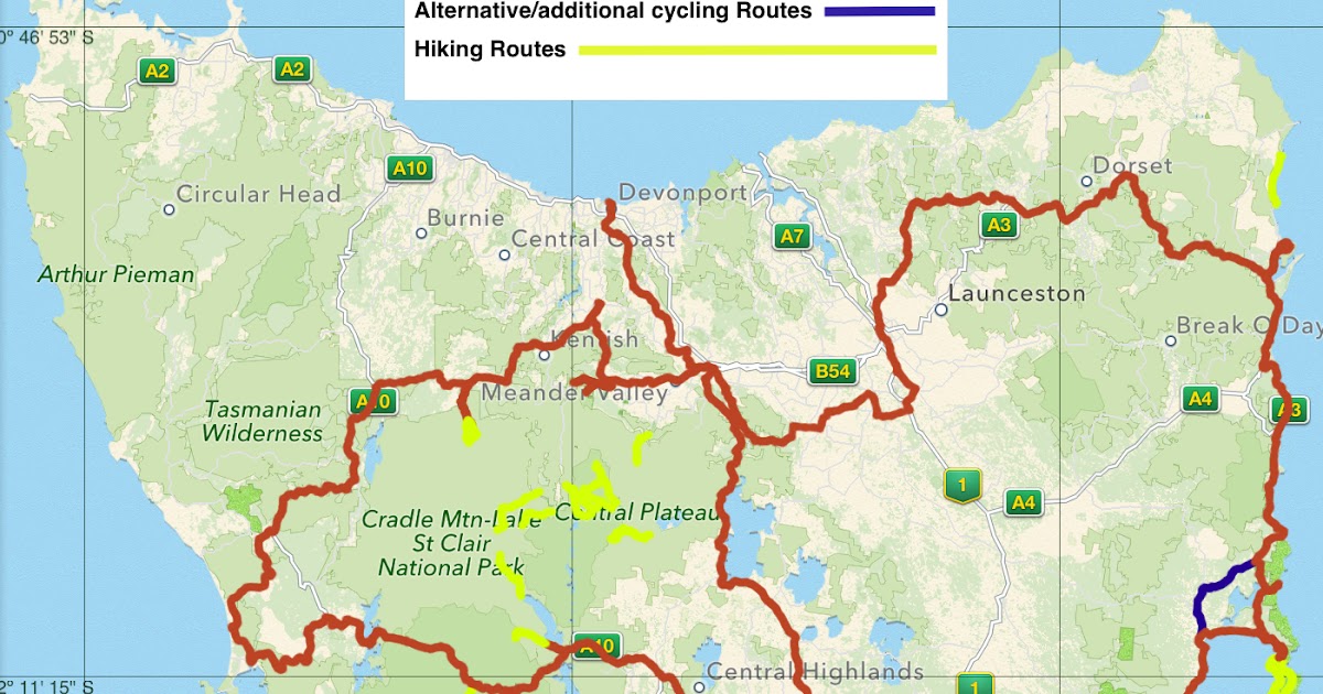 Tramplite Gear Tasmania Bike & Hike
