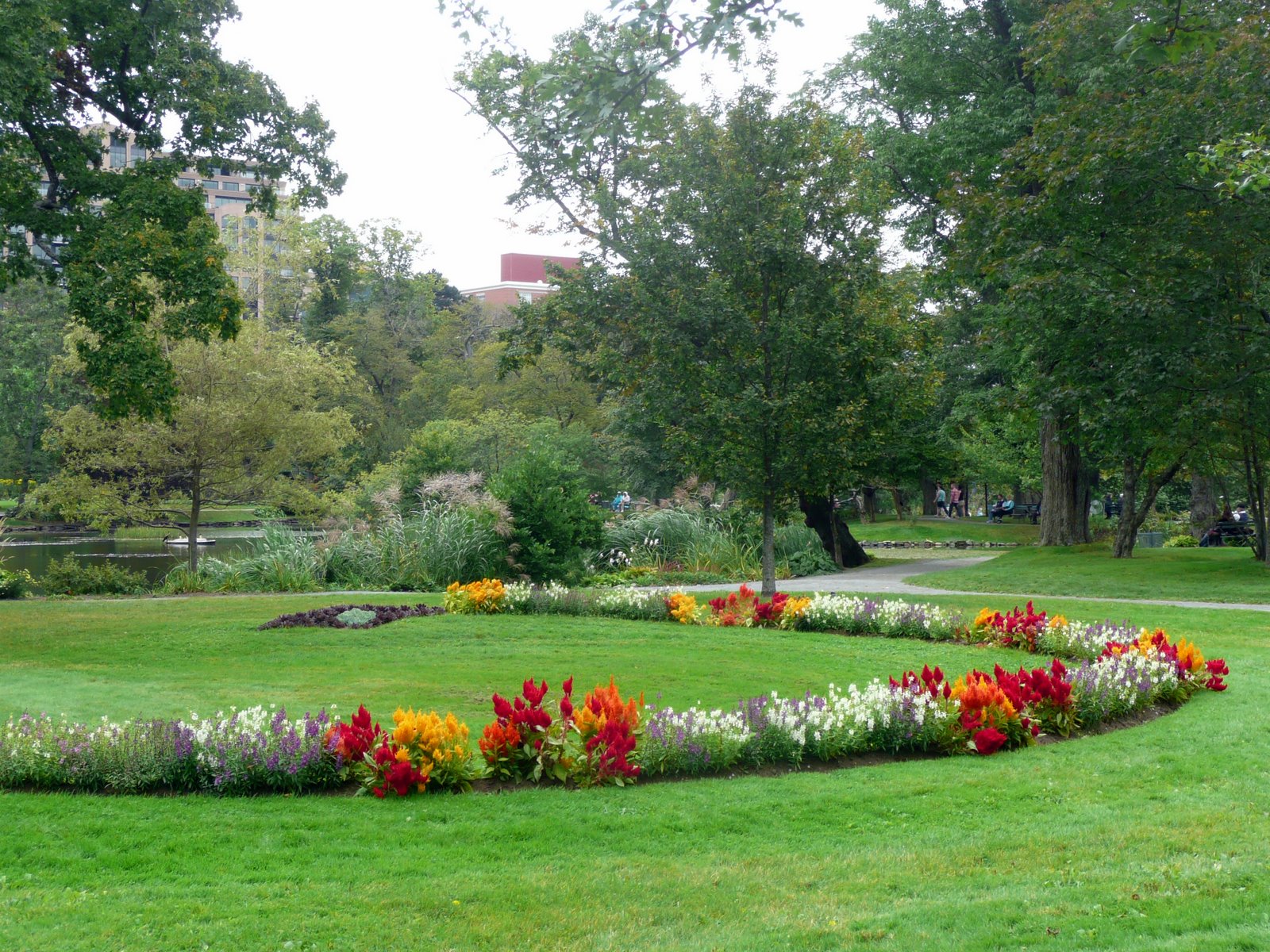 I'm Here. Might As Well Win. The Public Gardens In Halifax
