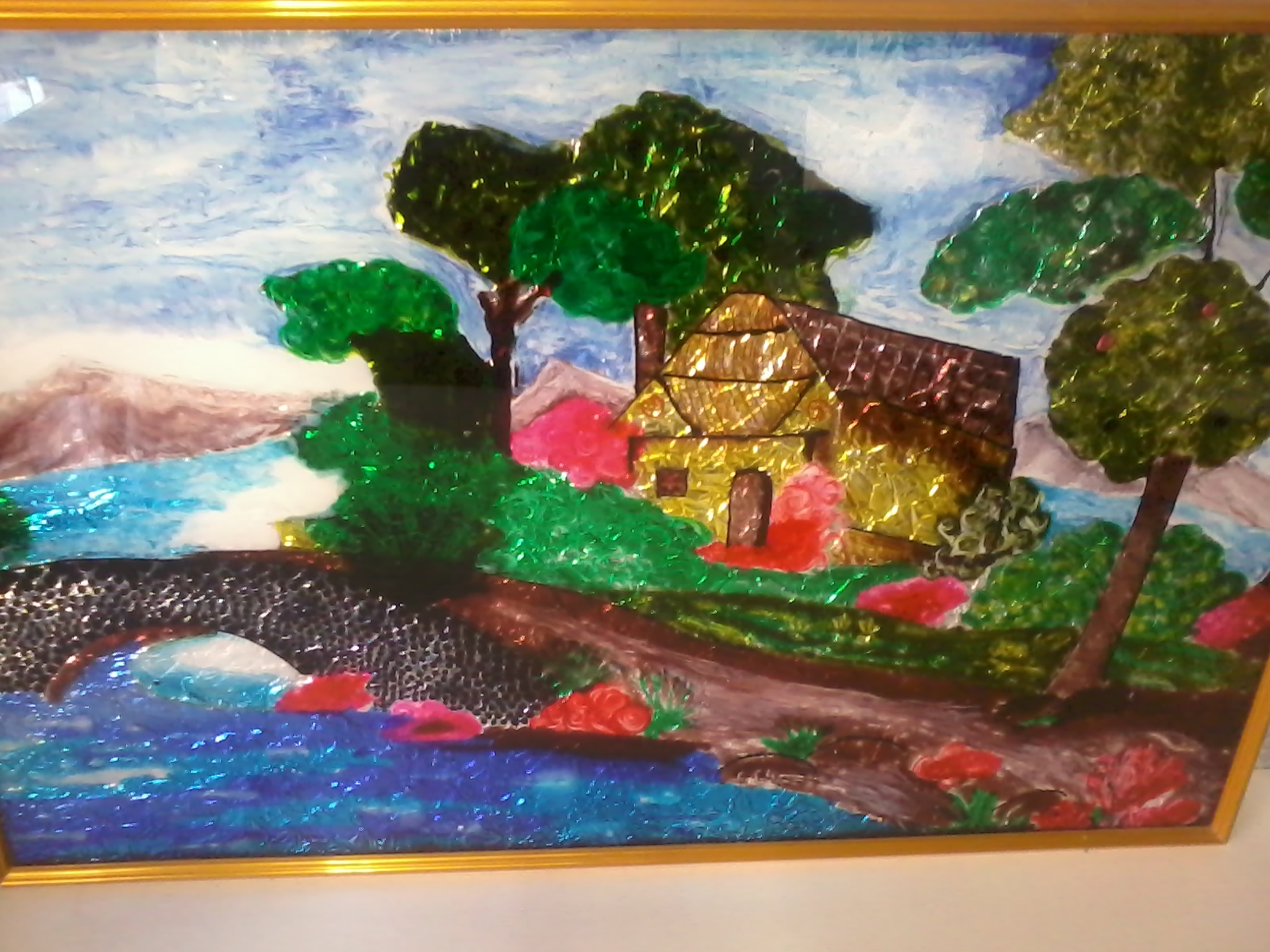 Art Corner Stained Glass Painting