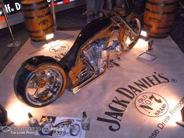 Custom Bike  made for Jack Daniels