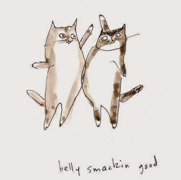 The Dancing Cat - awesome cat illustrations by Jamie Shelman