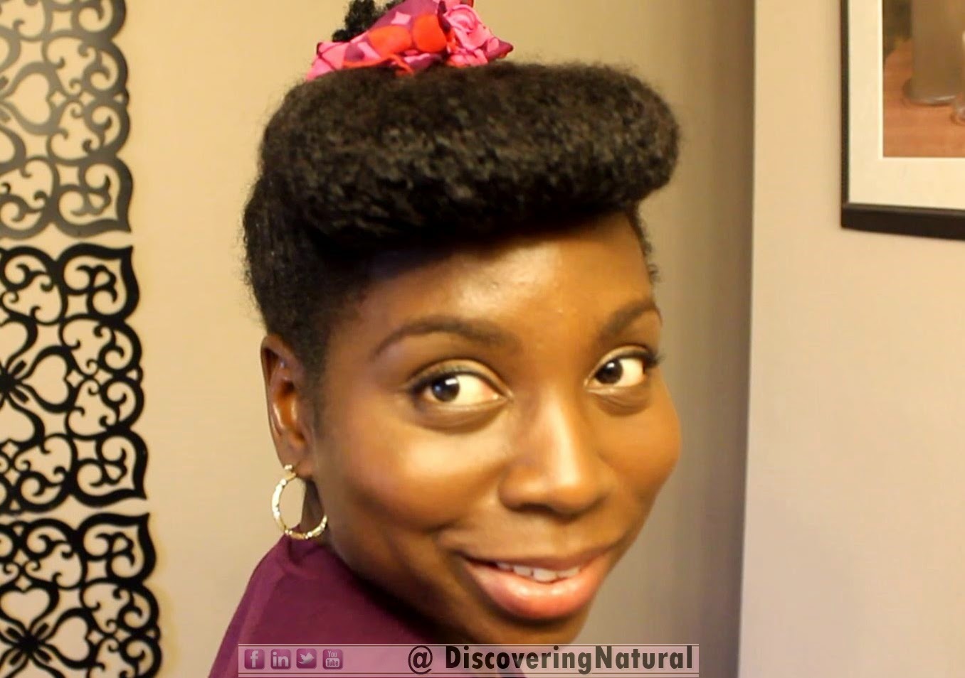 Discoveringnatural Vintage Bang On Natural Hair Bettie Bang