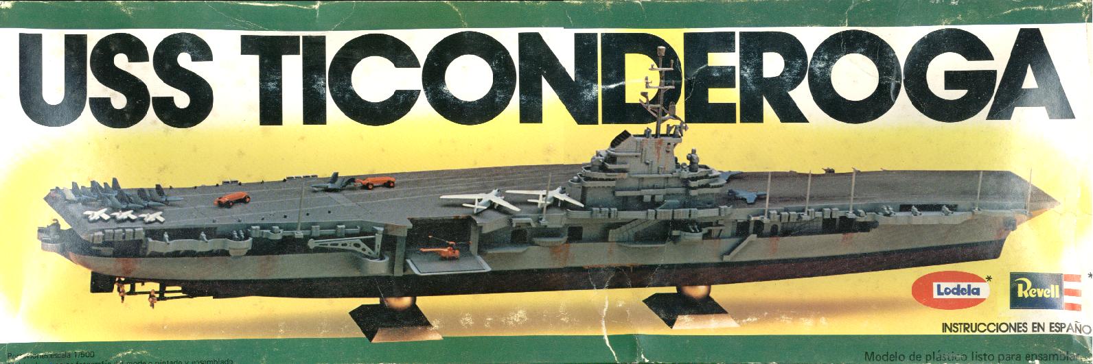 Portaaviones USS Ticonderoga Lodela