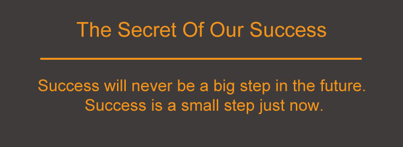 The Secret Of Our Success