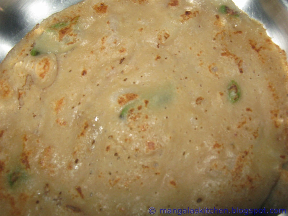 Wheat Rava Uttapam Healthy Tiffin Recipe Mangala's Kitchen