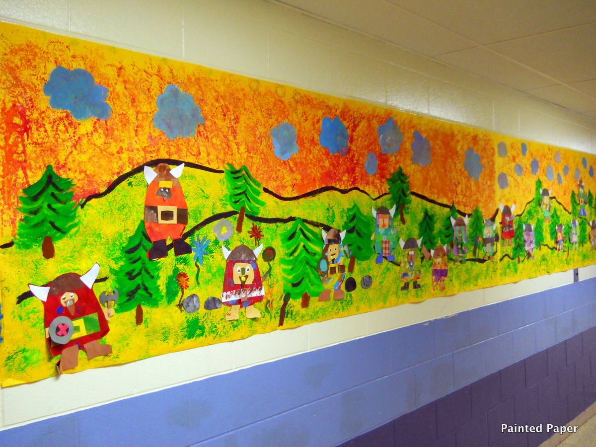 PAINTED PAPER Art Show Part Two Murals and More...