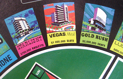 1969 Vegas board game