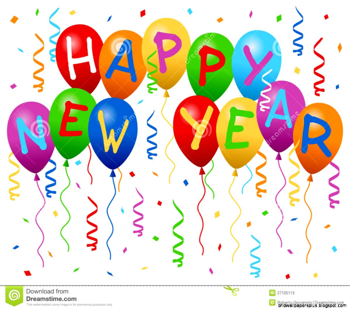 Happy New Year Balloons Banner Stock Photos Image 27105113 Happy New Year Balloons Banner Stock Photos Image 27105113