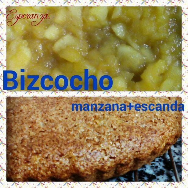 Bizcocho De Manzana+escanda O Espelta
