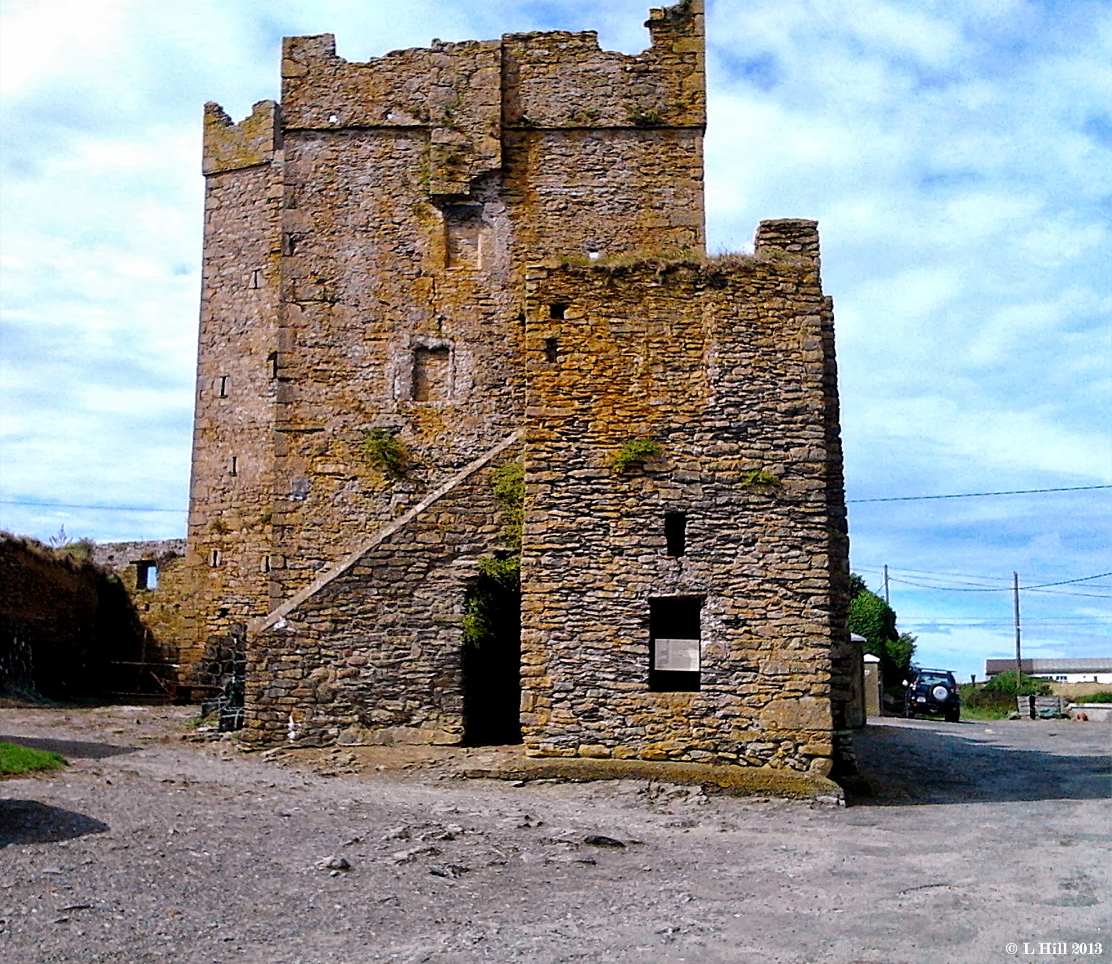 Ireland In Ruins Slade Castle Co Wexford