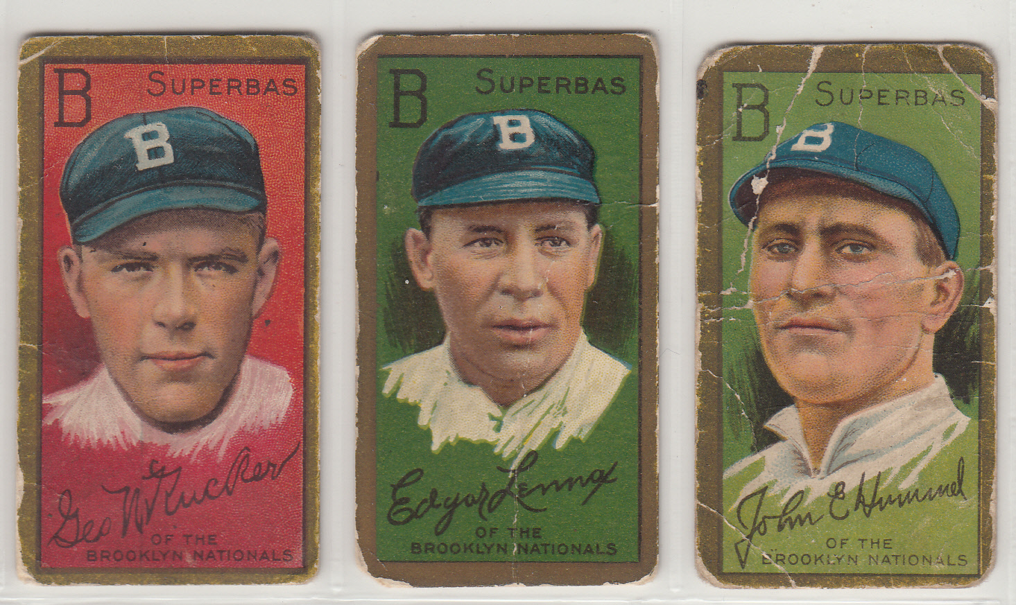 Dodgers Blue Heaven Collection Some Vintage T205 Brooklyn Dodgers