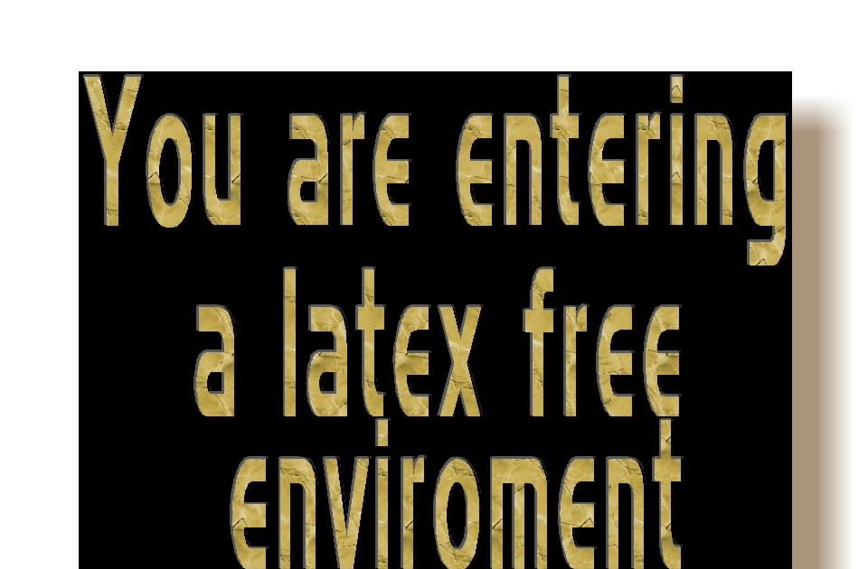 Free Posters and Signs Latex Free