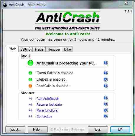 Free Anti Crash Software Free Anti Crash Software