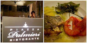 Cena di pesce al ristorante Piazza Palmieri - foto di Elisa Chisana Hoshi Cena di pesce al ristorante Piazza Palmieri - foto di Elisa Chisana Hoshi