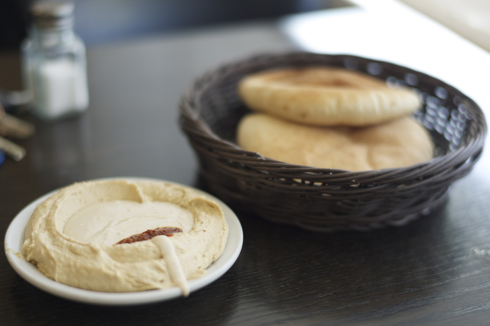 Hummus & Pita Israeli lunch Tel Aviv GlobalGoodFood