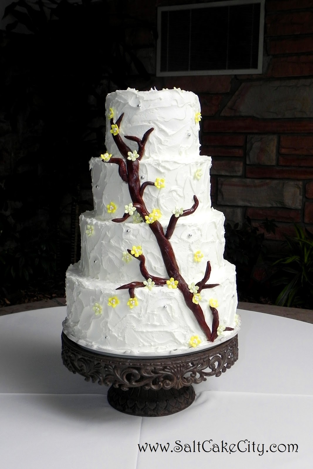 Branch Wedding Cake