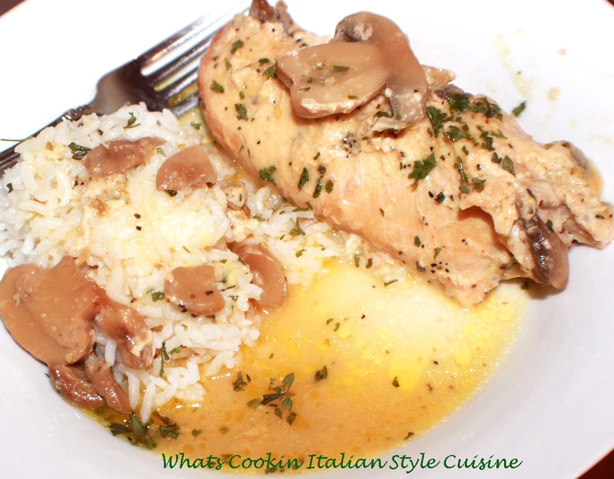Slow Cooker Easy Chicken and Rice Recipe What's Cookin' Italian Style