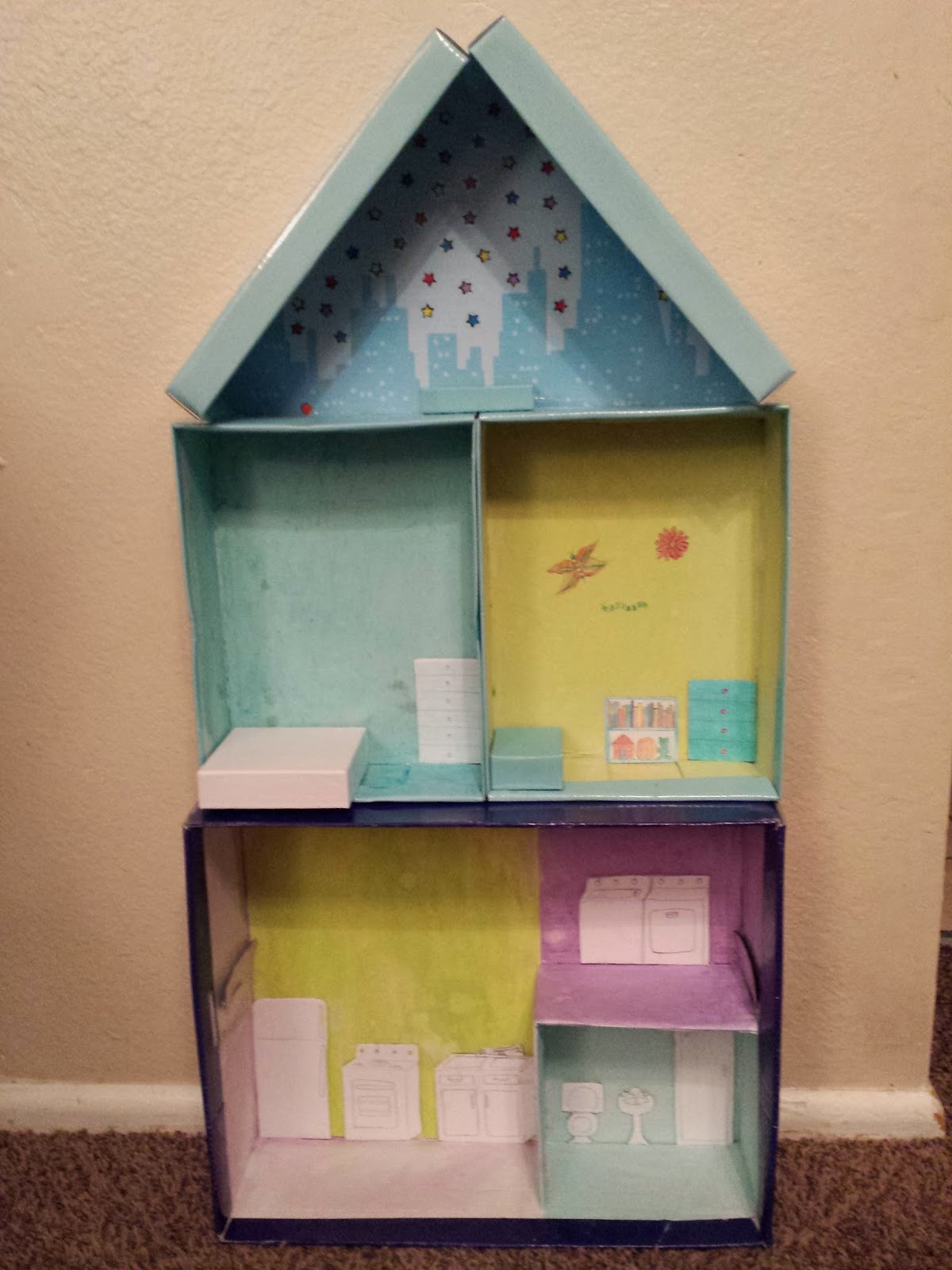 shoebox dollhouse