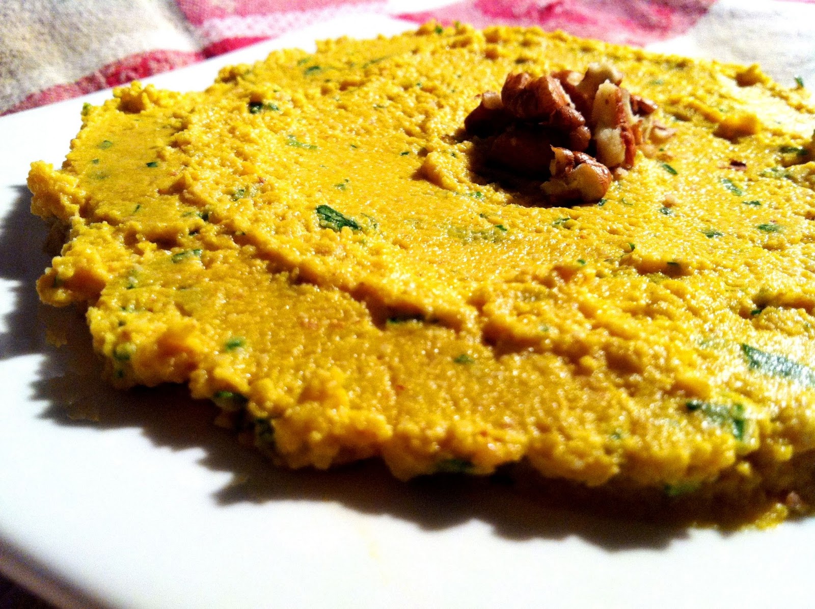 Quickie Dips! Winter Squash Pecan Parsley Dip