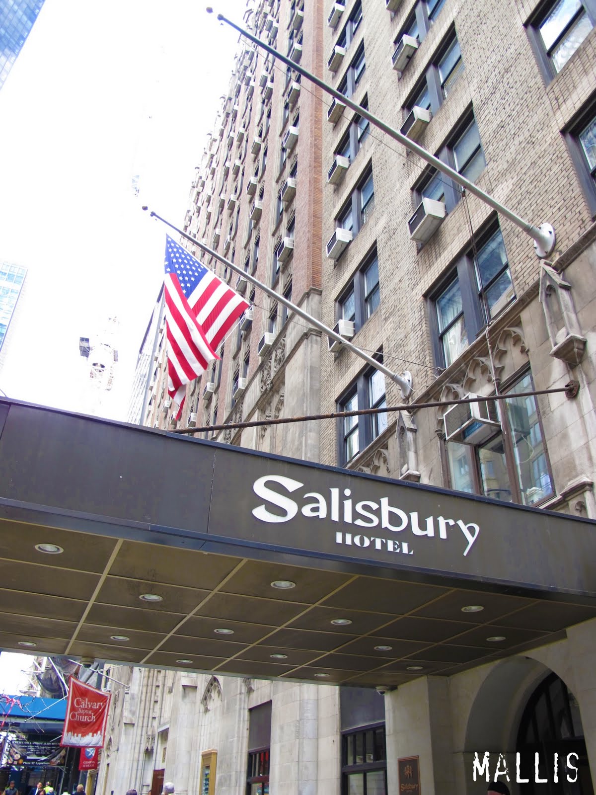 Mallis in real life Salisbury Hotel, New York